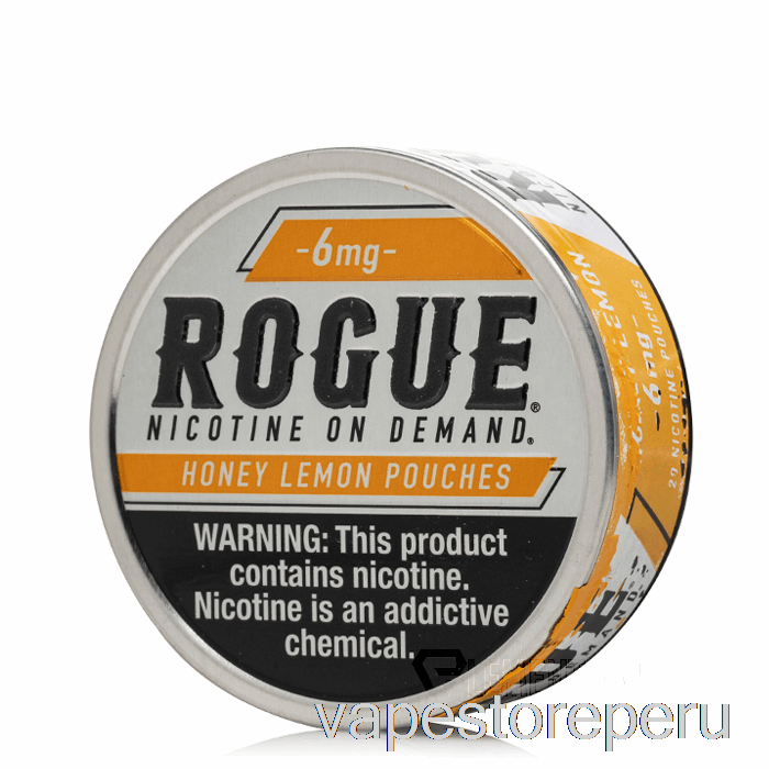 Bolsas De Nicotina Para Vape Smoke Rogue - Miel Limón 6 Mg